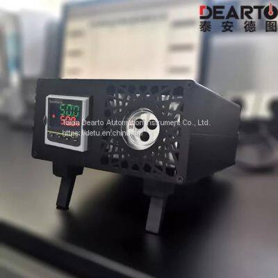 Small and portable temperature probe dry type calibrator