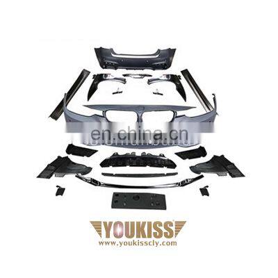 Automotive Car Parts Body Kit For BMW 3 Series F30 Modified M3 Style General Front Rear Car Bumper with Fender Side Skirt