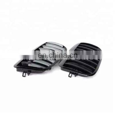 front bumper For front gloss black grille m color grilles for BMW X5 X6 e70