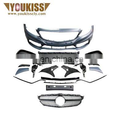 For Mercedes-Benz C-Class W205 change to Carlson W205 body kit front bumper