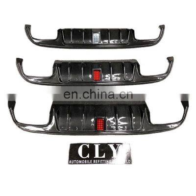 car parts rear lip for mercedes benz C CLASS W205 FOR barbos diffuser