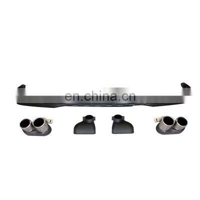 For Audi A7 2020 change to S7 Rear Lip and Tail Lip bumper parts