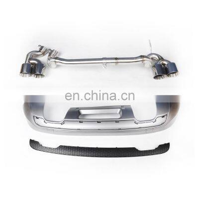 For Audi 13-19 Q3 change to Slne Four Out Tail Lips Transfer Tail Throat