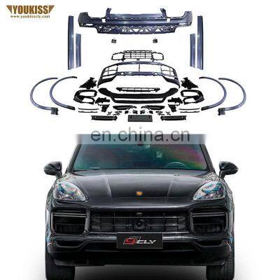 Genuine Car Body Kits For Porsche Cayenne 9Y0 9YA Upgrade Turbo 18-20 Auto Spare Parts Car Bumpers Grille Side Skirt Wheel Arch