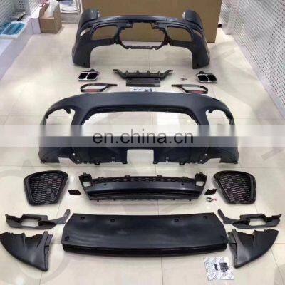 Genuine Auto Body Kit Full Set For 14-17 Range Rover Executive Version Modified SVO Car Bumper With Grill Rear Diffuser With Tip