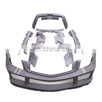 for Mercedes SL R230 modified Black series FRP wide body kit