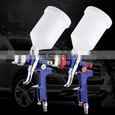 1.4mm/1.7mm/2.0mm Nozzle HVLP H827 Professional Mini Paint Spray Gun Airbrush For Painting Car Aerograph Pneumatic Gun