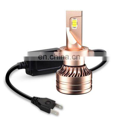 Auto parts S6 LED H4 3570 Chip LED head light with fan H1 H3 H7 H11 9005 9006 9007 H4-3 7600lm led headlight bulb H4