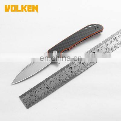 New High Quality D2 Material Bearing Blade Outdoor Camping Tool Pocket Folding Knife