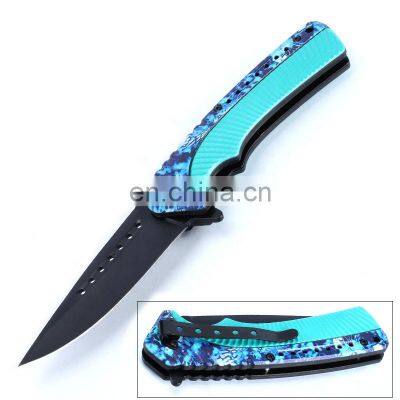 Stainless Steel Camping Folding Pocket Knife For Outdoor Camping Hiking Hunting