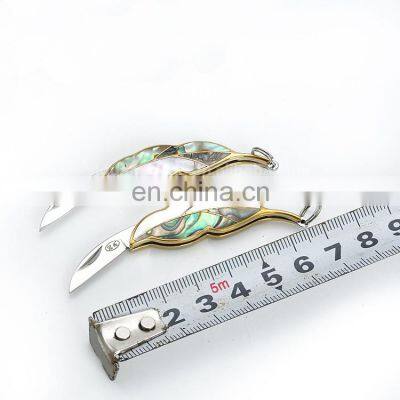 Exquisite key knife key chain mini folding knife