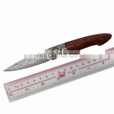 High Quality Damascus Folding Knife EDC Tools Pocket Knife For Camping Hunting Outdoor Survival