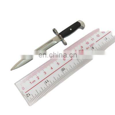 Fixed Blade Knife Mini Stainless Steel Knife Easy to Carry wooden handle knife for Outdoor Home Gift