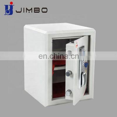 JIMBO hot sale fire resistant safe durable security hotel safety home safe box with electronic fingerprint lock