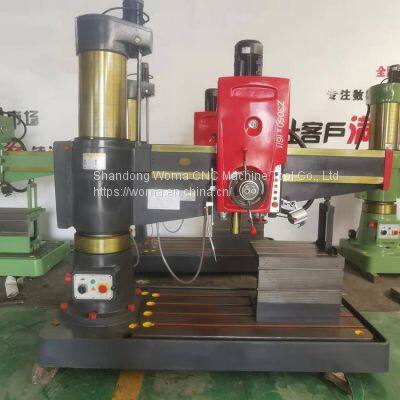Woma CNC Z3050 radial drilling machine Zoje hydraulic clamping variable speed automatic feed