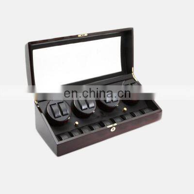 Finish Automatic Watch Winding Box High Gloss Wooden Watch Winders Wood Creative Packing CY-WW1769 10