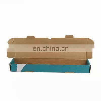 Custom Logo Cardboard Durable Tuck Top Mailing Corrugated Yoga Mat Long Tuck Top Corrugated Paper Packaging Box