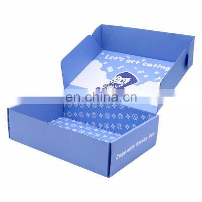 OEM Supplier Eco Friendly Mailer Boxes Postal Cloth Bra Luxury Custom Printed Blanket Corrugated Paper Packaging Shipping Box