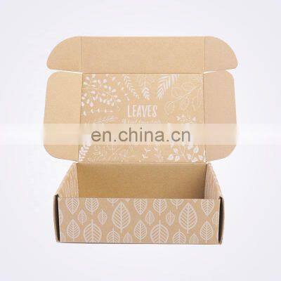 Wholesale Paperboard Carton Box Folded Corrugated Product Packing Cardboard Shipping Boxes With Custom LOGO