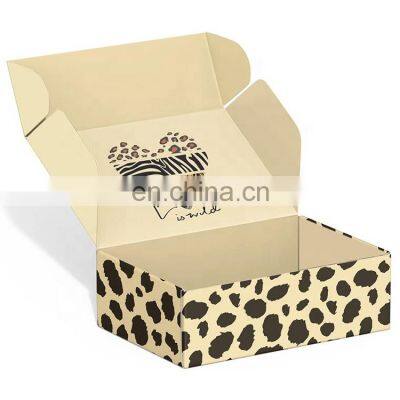 custom luxury mailer boxes clothing packaging shipping high quality kids gift packing box for dress clothing Sweater brand