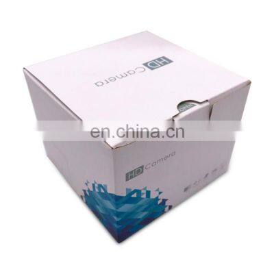 Hot Stamping Printing Packing Electronic Drive Custom bottom lock design color cardboard camera packaging box camera paper Box