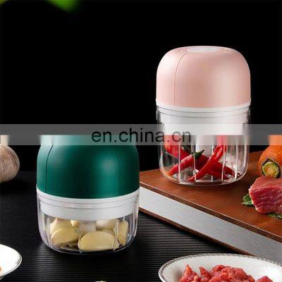 100/250ml Garlic Masher Press USB Wireless Electric Mincer Vegetable Chili Meat Grinder Food Crusher Chopper Kitchen Accessories