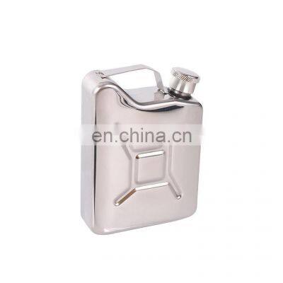 5 oz Hip Flask Portable Whisky Wine Pot Creative Stainless Steel Flagon for Whiskey Liquor Personalized Men Gift