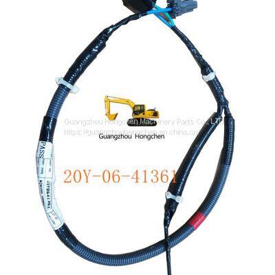 20Y-06-41361 for PC200-8 Excavator wiring harness