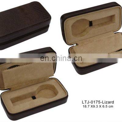 custom travel leather watch box for men