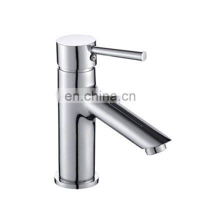 Hot sale faucet bathroom hot and cold brass chrome basin faucet mixer