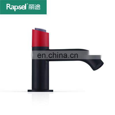 Modern new design push button faucet hot and cold water bathroom sink basin mixer taps