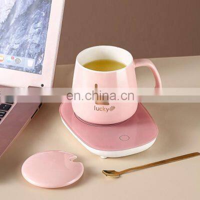Modem Coffee mug warmer coffee mug with heater constant temperature thermal 55 degree coffee mug set purchased separately warmer