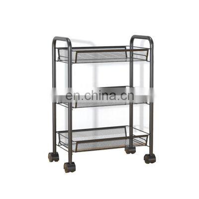 Cheap wholesale custom fashion storage stand organizer foldable rack metal bathroom shelf organizer