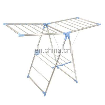 Student dormitory balcony clothes rack multi purpose clothes hanger in kindergarten