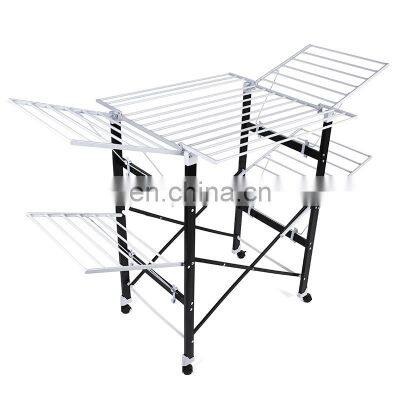 Wholesale china commodity sticker spray paint multifunctional folding drying rack