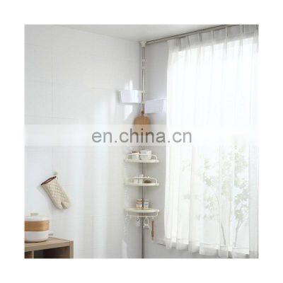 Upright rotating storage rack indoor triangle storage rack stainless steel adjustable storage rack