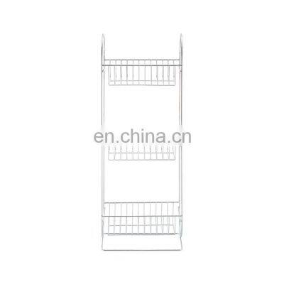 3-tier Bathroom Storage Organizer Shelf Telescopic Freestanding rack