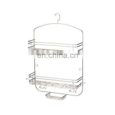 Modern Metal Bathroom Wire Hanging Rack Shower Caddy