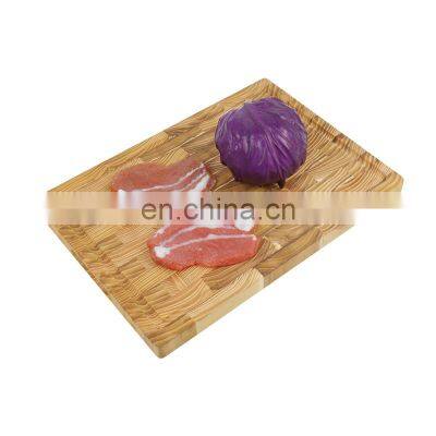 Premium Teak Wooden Chopping Board Solid Kitchen Organic Wood Cutting Board with Drip Juice Groove