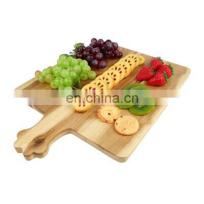 Acacia Wood Cutting Board Wooden Kitchen Chopping Boards for Meat Cheese Bread Vegetables &Fruits Serving Tray With Handle