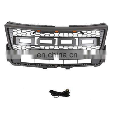 jiangsu danyang factory direct sale abs plastic grille with led lights grille light fit for 2016-2019 explorer