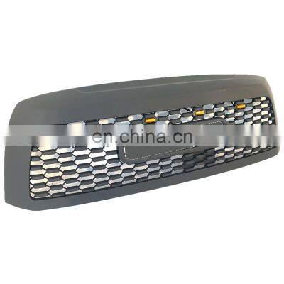 High Quality Front Bumper Grilles with amber light fit For Toyota Sequoia 2010-2018