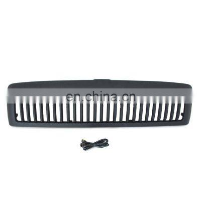 auto parts other exterior accessories black abs car grill with led lights fit for 1994-2002 dodge ram 1500