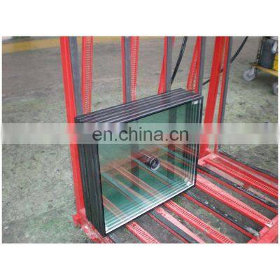 Fix Aluminum Frame Double Glazing Insulated Triangle Tempered Low E Commercial Doors Window Glass