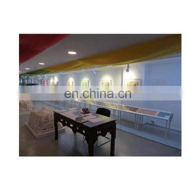 Museum showcase AR glass 1.5mm transparent clear non reflective glass for LCD display