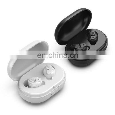 Hot sale rechargeable mini invisible pocket digital hearing aid for the deaf