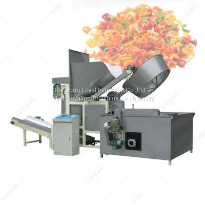 Multi-Functional Commercial Fried Snack Food Frying Equipment Automatic Chips Batch Gas Fryer Machine for Sale