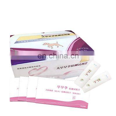 HC-R062A Pregnancy rapid test kit with blood serum for Canine/ dog Pregnancy test