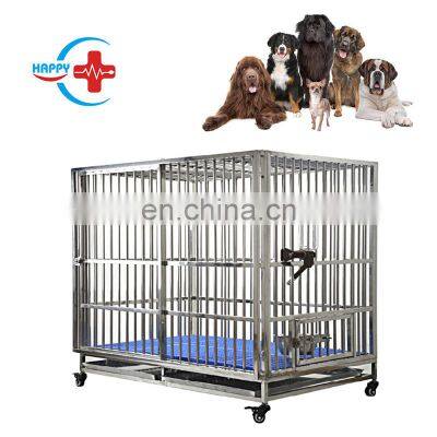 HC-R017 Cheapest Stainless steel Animal cages/ Large Cat Animal Cage Dog Kennel Cage for sale