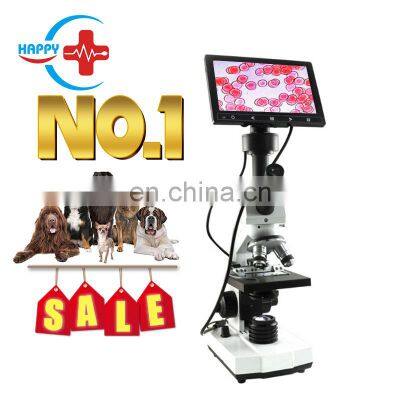 HC-R069 Hot sale Veterinary insemination instrument 7 inch Microscope/ Biological Microscope animal sperm analysis observation